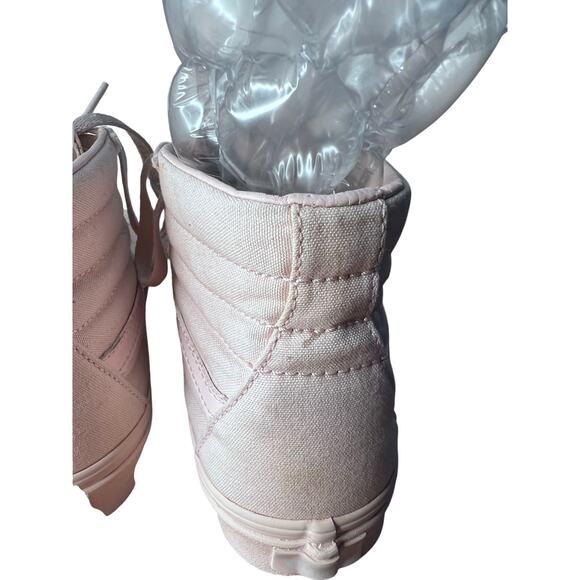 Vans Off the Wall Canvas Tennis Shoe Dusty Pink Women's 7 - Picture 4 of 13